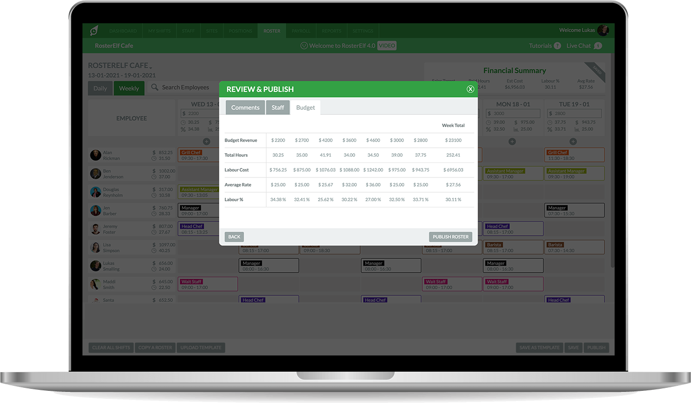 Top XeroIntegrated Rostering & Timesheet App RosterElf RosterElf